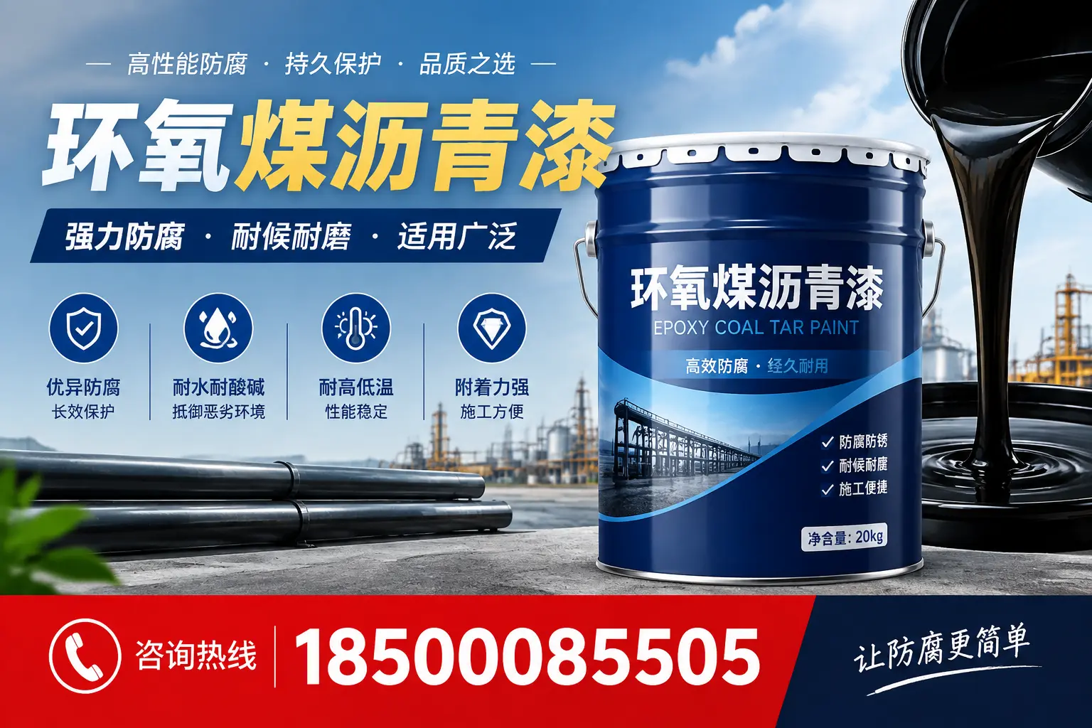 环氧煤沥青漆在不同气候条件下的表现分析，延安适用性